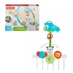 MOVIL MUSICAL 3 EN 1 NATURALEZA FISHER PRICE -CHR11