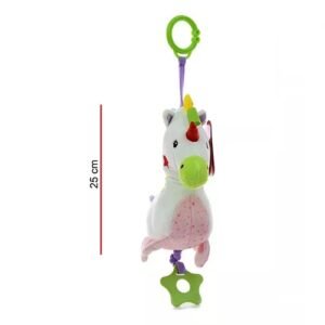 CUNERO MUSICAL UNICORNIO 25CM -8742