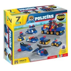 RASTI POLICIAS 7 EN 1 156 PIEZAS -1125