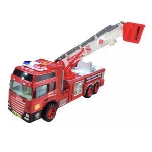 CAMION BOMBERO A FRICCION FIRE ENGINE EN CAJA -8460