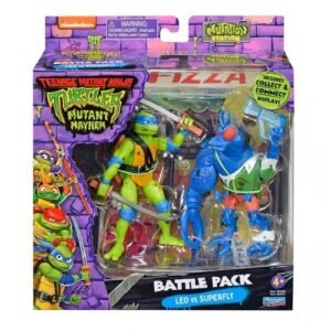 MUÑECO TORTUGAS NINJAS BATTLE PACK X2 -83330