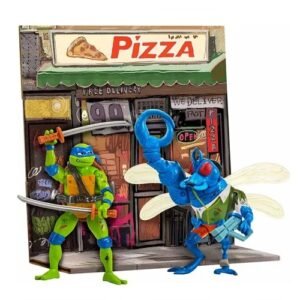 MUÑECO TORTUGAS NINJAS BATTLE PACK X2 -83330