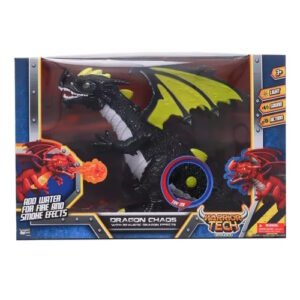 WARRIOR TECH DRAGON CHAOS NEGRO CON SONIDOS -IK0429