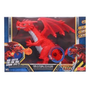 WARRIOR TECH DRAGON CHAOS ROJO CON SONIDOS -IK0428