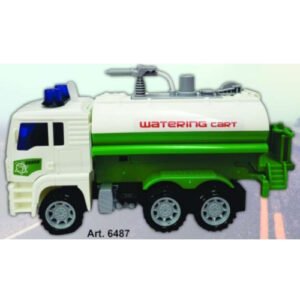 CAMION CISTERNA CON LUZ A FRICCION 25CM CITY -6487