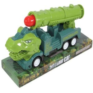 CAMIONETA DINOSAURIO FRICCION 20CM CON MISIL -179161