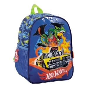 MOCHILA JARDIN 12″ HOT WHEELS DRAGON -75108