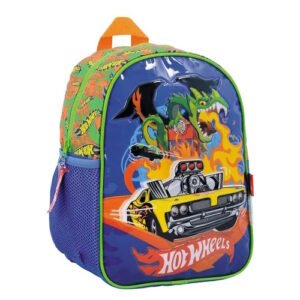 MOCHILA JARDIN 12″ HOT WHEELS DRAGON -75108