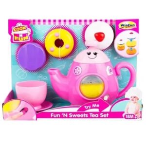 SET DULCE JUEGO DE TE WINFUN CON LUZ Y SONIDO -00754G