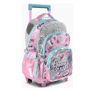 MOCHILA CON CARRO 18″FOOTY VIBES -F2121