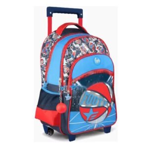 MOCHILA CON CARRO 18″FOOTY BASQUET JUMP -F3251