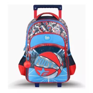 MOCHILA CON CARRO 18″FOOTY BASQUET JUMP -F3251