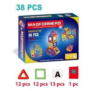 JUEGO MAGNETICO MAGFORMERS 38 PIEZAS -6760