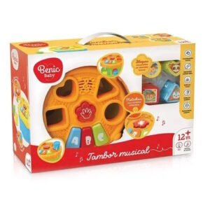 TAMBOR MUSICAL CON ENCASTRES BENIC BABY -6584