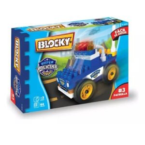 BLOCKY MINI POLICIAS 44 PIEZAS -695