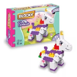 BLOCKY MINI UNICORNIO FANTASIA 36 PIEZAS -696