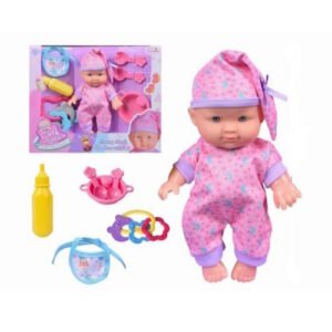 BEBE CUTE BABY CON ACCESORIOS MEDIANO -1558