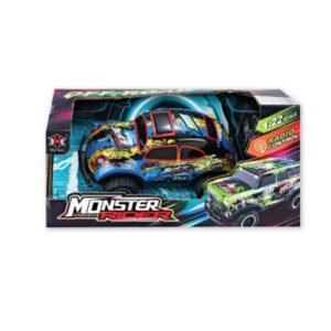 AUTO R/C MONSTER RIDE CON LUZ -RD09