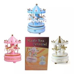 CAJA MUSICAL CARROUSEL A CUERDA -4070055