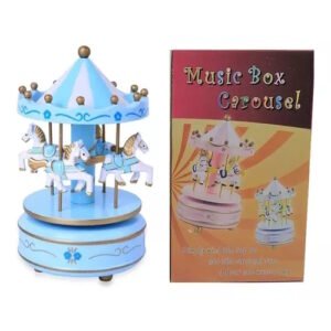 CAJA MUSICAL CARROUSEL A CUERDA -4070055