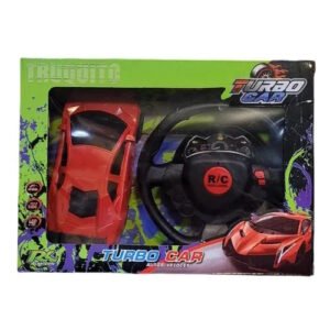 AUTO R/C  CONTROL CON VOLANTE TURBO CAR -8655