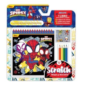 SCRATCH RASPA Y DESCUBRE SPIDERMAN -5934