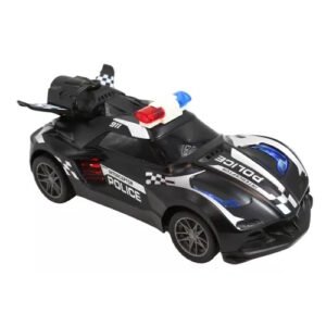 AUTO POLICIA NEGRO R/C VEXXO LANZA HUMO -IK0596/IKSUR51