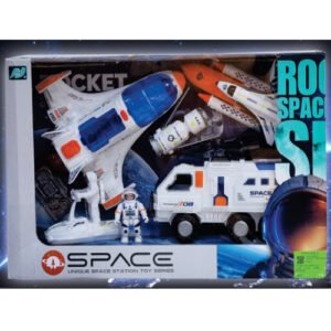 SET SPACE GRANDE VEHICULOS CON ESTRONAUTA Y ACCESORIOS -6770