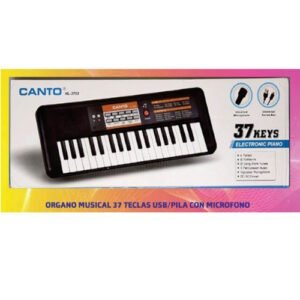 ORGANO MUSICAL 37 TECLAS CON MICROFONO -6899