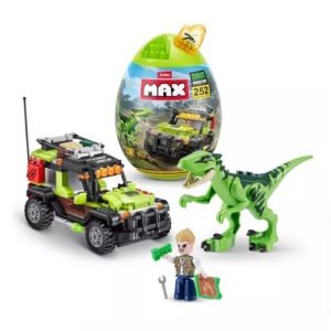 BLOQUES MAX DINO  ADVENTURE HUEVO 252 PIEZAS -7456