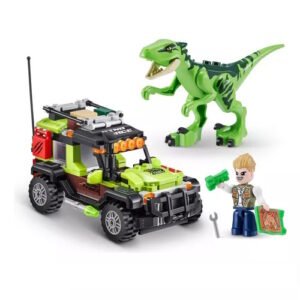 BLOQUES MAX DINO  ADVENTURE HUEVO 252 PIEZAS -7456