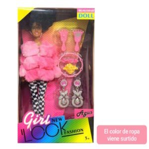 MUÑECA AGUS GIRL NEW LOOK CON ACCESORIOS -BL8303