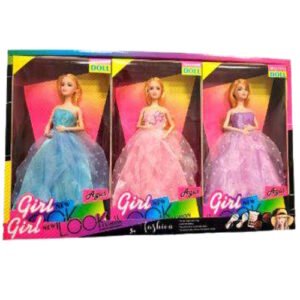 MUÑECA AGUS GIRL NEW LOOK CON VESTIDO -BL8305