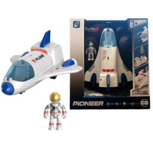 TRANSBORDADOR ESPACIAL PIONEER CON MUÑECO  LUZ Y SONIDOS -BL8569