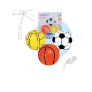 PELOTA INFLABLE DEPORTE 40CM -IKOUT025