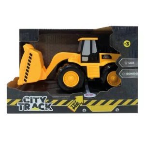 TOPADORA CITY TRUCK A FRICCION CON LUZ Y SONIDO -IK0481