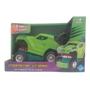 CAMIONETA MONSTER CRASH SE TRANSFORMA AL CHOCAR -7808