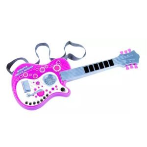 GUITARRA ELECTRO ACUSTICA A PILAS CON LENTES MICROFONO -6092