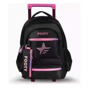 MOCHILA CON CARRO 18″ FOOTY BIG KIDS STAR -F1041