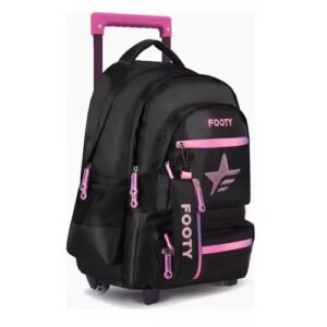 MOCHILA CON CARRO 18″ FOOTY BIG KIDS STAR -F1041