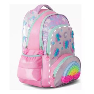 MOCHILA 18″ FOOTY RAINBOW CON LUZ -F6303